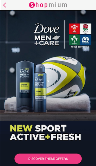 Dove Men,Sucess Story - Shopmium